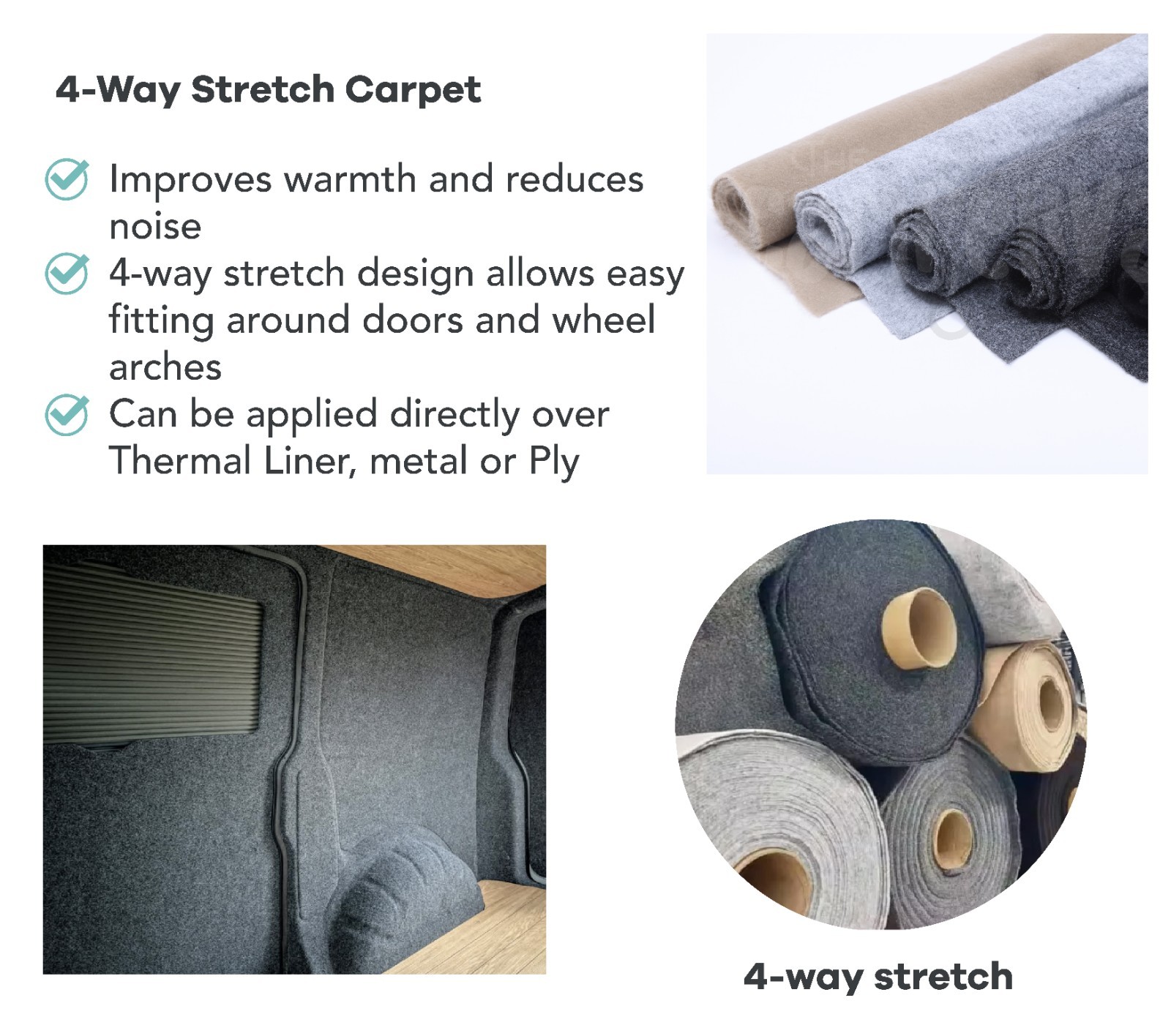Complete Campervan Insulation Kits | SWB, MWB, LWB, LWB Maxi, Jumbo - Image 2