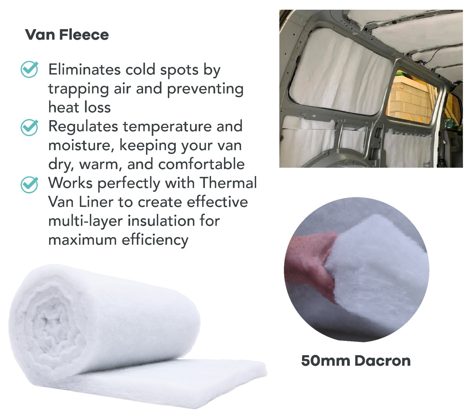 Complete Campervan Insulation Kits | SWB, MWB, LWB, LWB Maxi, Jumbo - Image 3