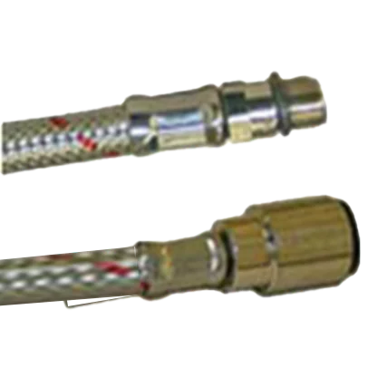 Dimatec Flexi Tap Hose 300mm JG Red/Blue