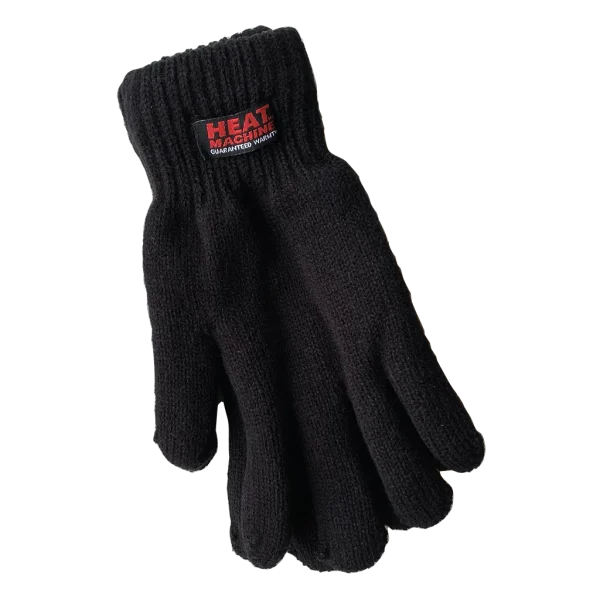 Heat Machine Thermal Gloves 2.3 Tog Black