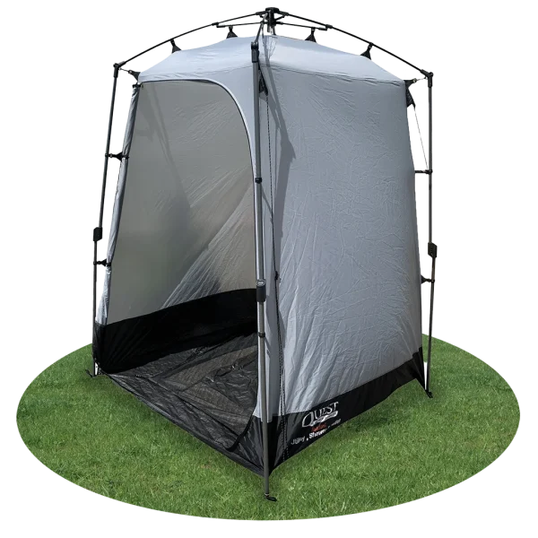 Quest Instant Utility & Toilet Tent - Grey