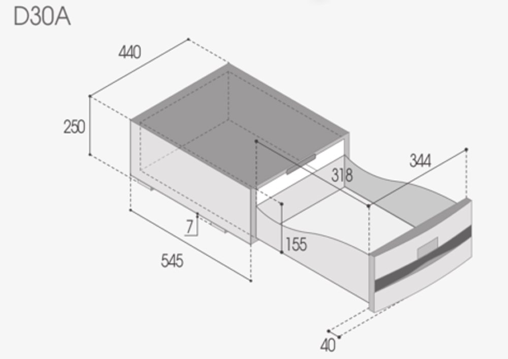 Vitrifrigo D30A Drawer Fridge - Replaces BRK35 - Image 2