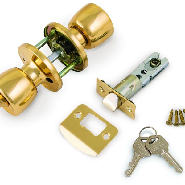 Entrance Lock Knob Set 70mm Steel