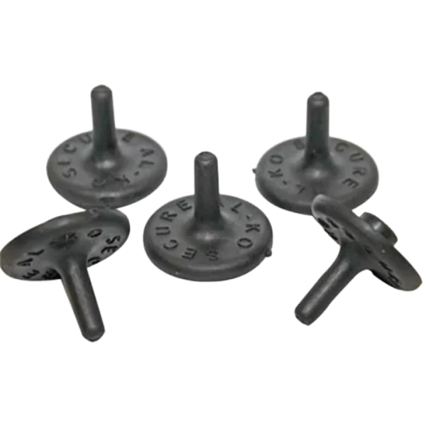 Al-Ko Secure Barrel Lock Black Rubber Weather Cover (Pack of 5)