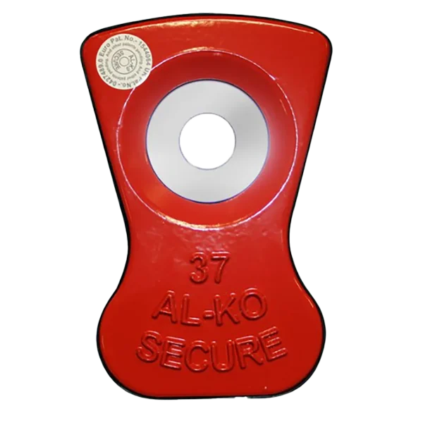 AL-KO Secure Wheel Clamp Red Alloy Insert No 37