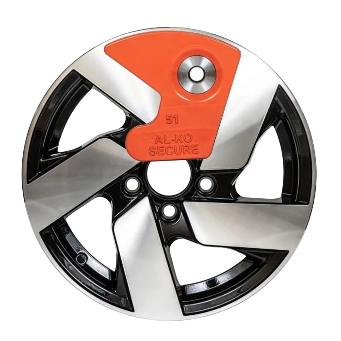 AL-KO Secure Wheel Lock 51, Alloy-Specific Insert.