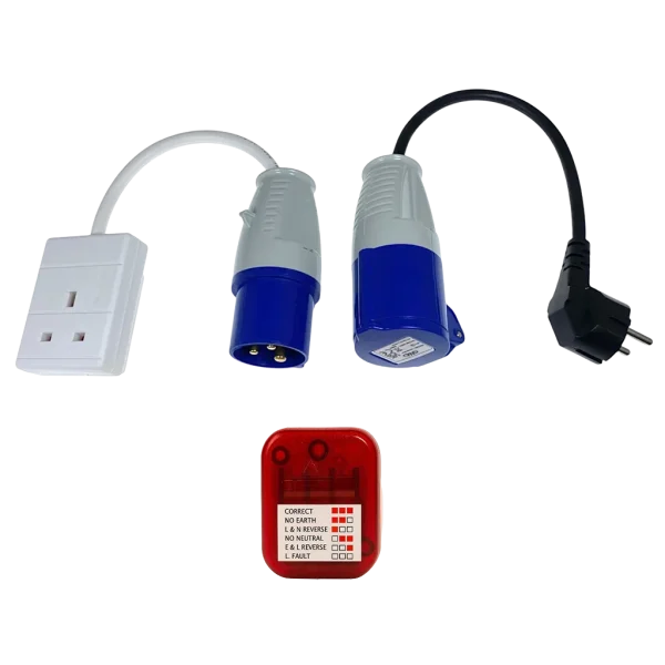 W4 Mains Tester Kit | Tests Neutral, Earth & Reversed Polarity