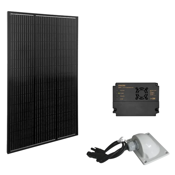 CBE MFB140 140W Solar Panel Kit Black