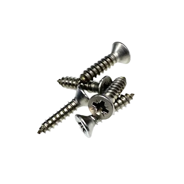 W4 Stainless Steel No. 8 Countersunk 3/4 Screws