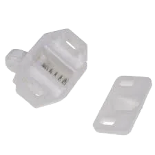 Nylon Roller Catch - W4 - White (Pack of 1) - Image 2