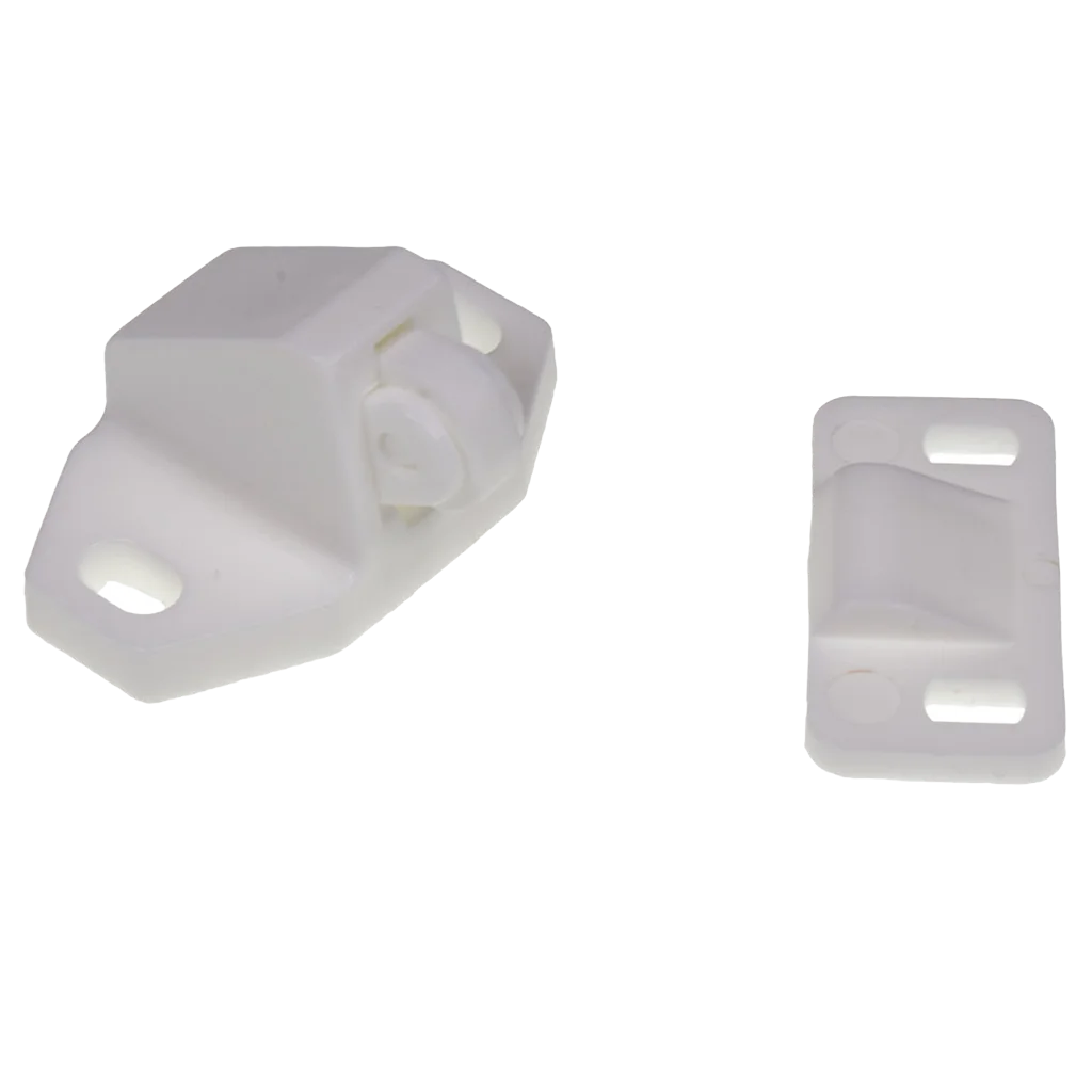 Nylon Roller Catch - W4 - White (Pack of 1)
