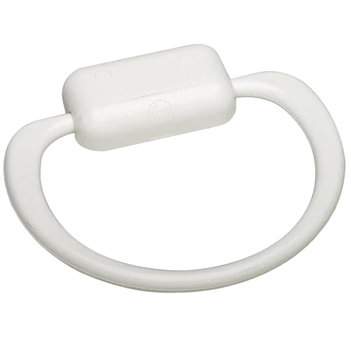 W4 Towel Ring - Compact White Stainless Steel