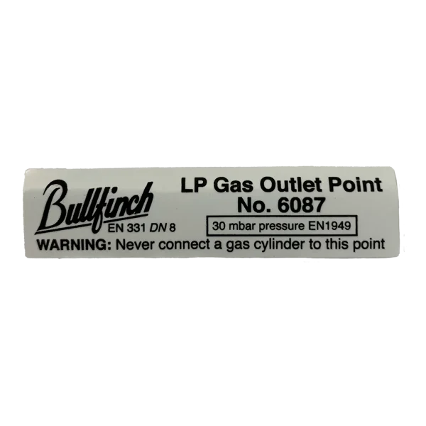 Bullfinch 6087 BBQ Sticker