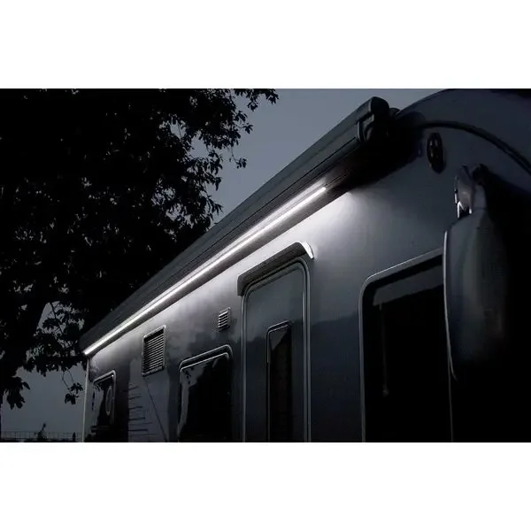Fiamma LED Awning Case DB Black 2.5m