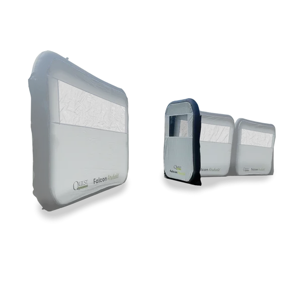 Falcon Pro Airshield Door - Mid Grey, 50x13x13cm