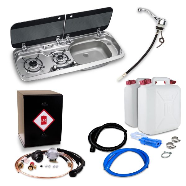 Dometic Sink and Hob Full Gas and Water System Conversion Kit
