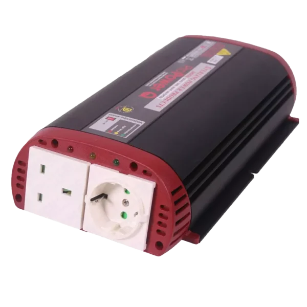 Sterling Pro Power Q 600W Inverter, 12V DC to 230V AC, 230x130x65mm