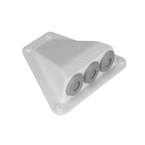 Maxview Cable Entry Box | UV Stable ABS Plastic, 3-9mm Cable Diameter, 32x116x104mm.