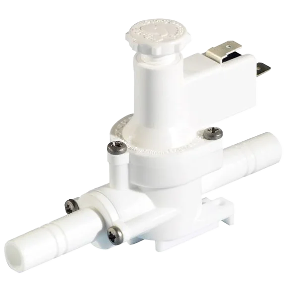 Whale Inline Pressure Switch, Adjustable 12mm Pipe Fitting