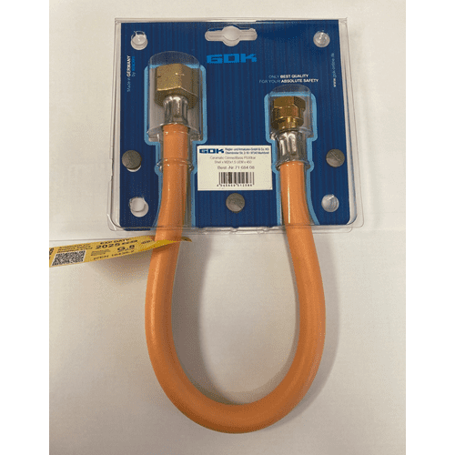 GOK Caramatic ConnectBasic Butane Hose Assembly 30 Bar 450mm or 750mm