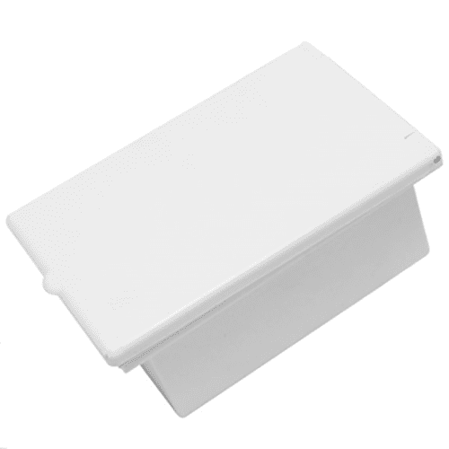 MPK White Gas Outlet Box with Valve 8mm Nozzle 30-50mbar