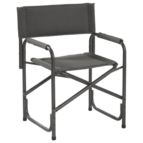 Pento Director Chair Grey 93x55x52cm 120kg Capacity