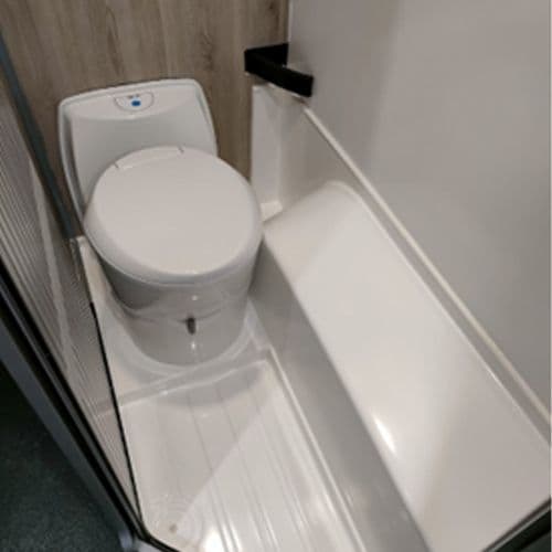 Fibreglass Wheel Arch Shower Tray 120cm x 66cm