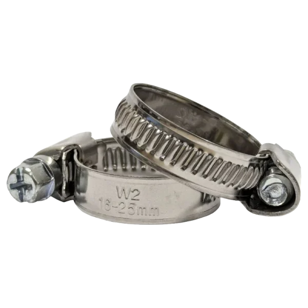W4 Hose Clip 16 – 25mm (2 pack)