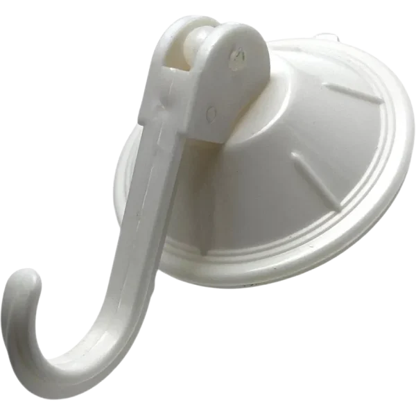 W4 Lever Suction Hook 55mm – White