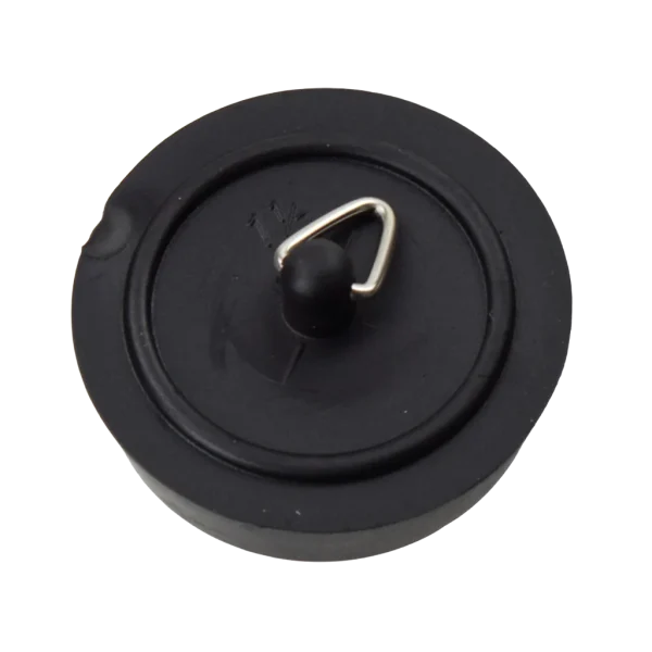 W4 1.5" Sink Plug – Black
