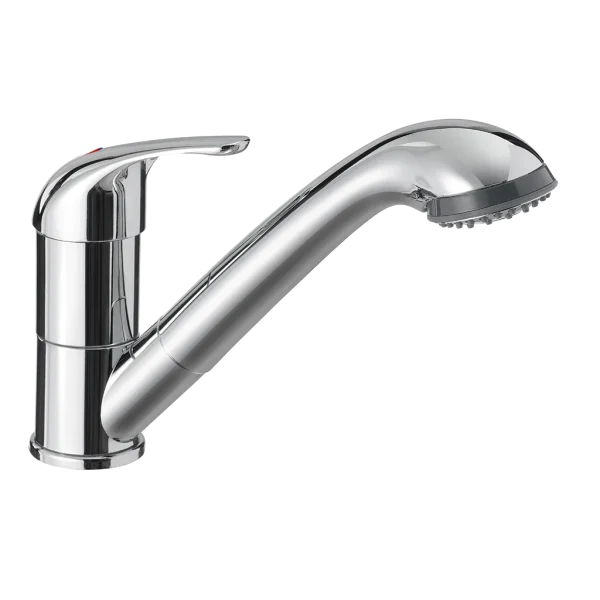 Reich Ceramic Kama Mixer Tap with Extractable Julia Shower
