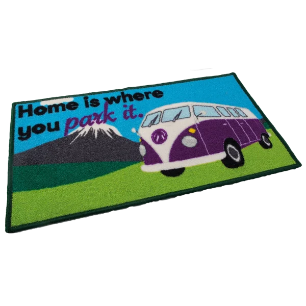 Home Is Where You Park It Mat – Camper Van