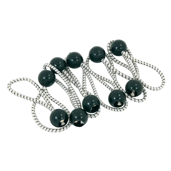 Bungee Elastic Cord Ties 5mm × 4" (10 Pack)