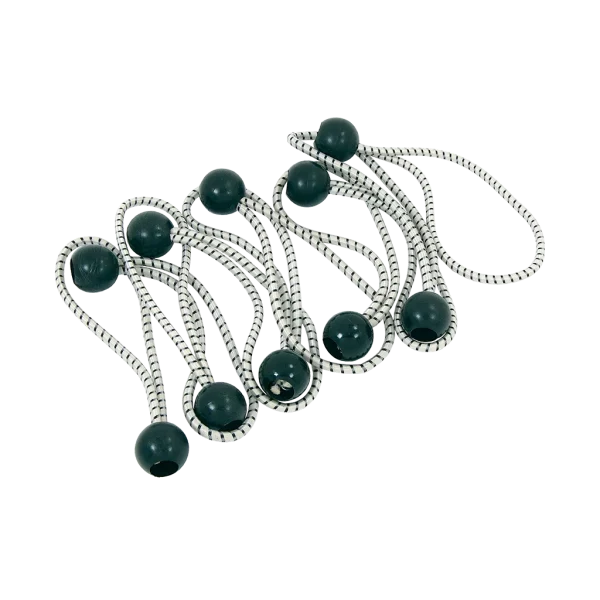 Bungee Elastic Cord Ties 5mm × 6" (10 Pack)