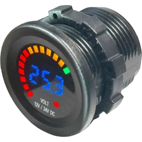 12V – 24V Digital Panel Voltmeter Level Indicator LED Display