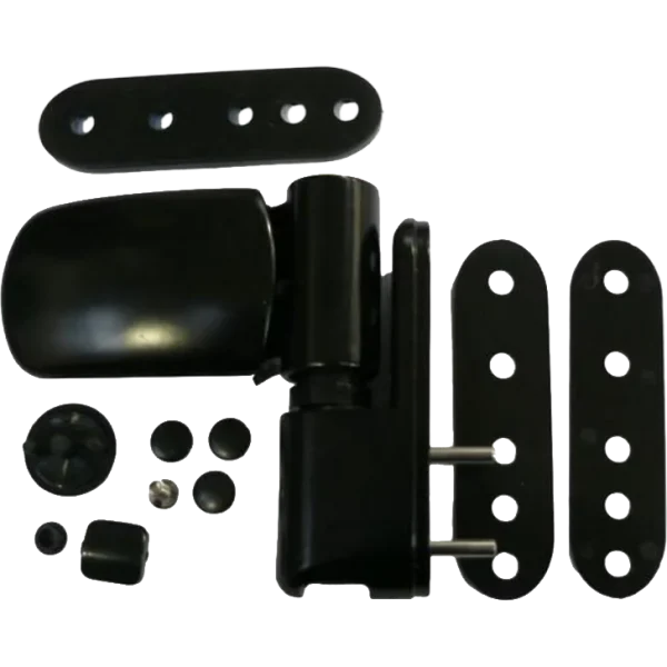 Ellbee Flag Hinge for UPVC Door Black