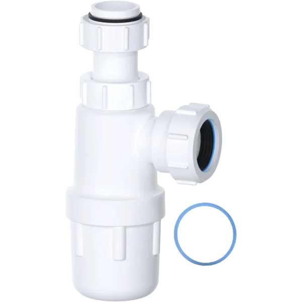 VIVA 32mm Telescopic Bottle Trap 1¼” Adjustable Basin Trap WTBT32T