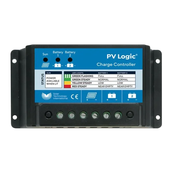 Solar Technology 10A Dual Battery Charge Controller