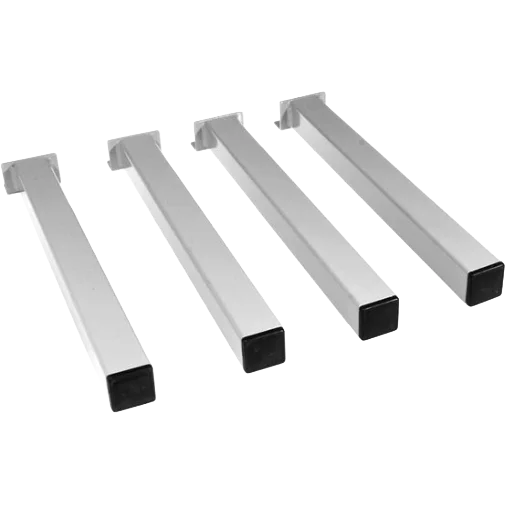 4x Metal Legs with Bolts for Bed Frames 280mm